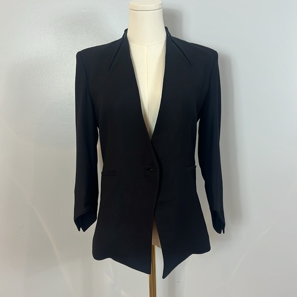 Helmut Lang for INTERMIX Black Blazer - Picture 3 of 15
